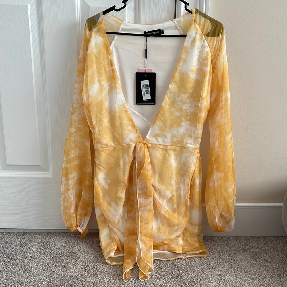 PLT plunge dresss